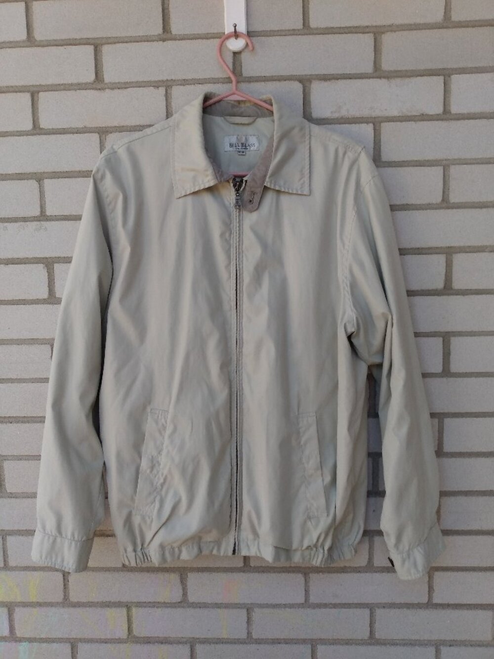 Vintage Bill Blass Jacket Size Medium Lightweight Dad Grandpa